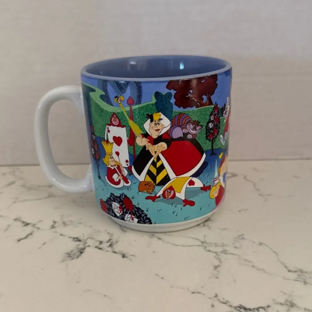 Vintage VTG Disney Alice in Wonderland Mad Hatter Limited Edition Collector Mug